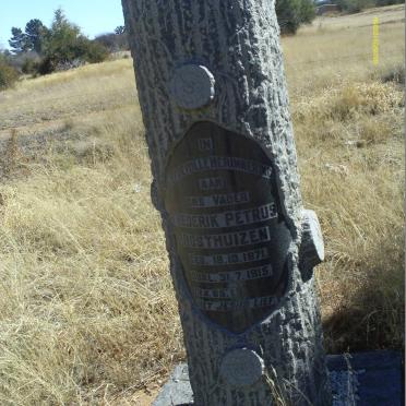 OOSTHUIZEN Frederik Petrus 1871-1915