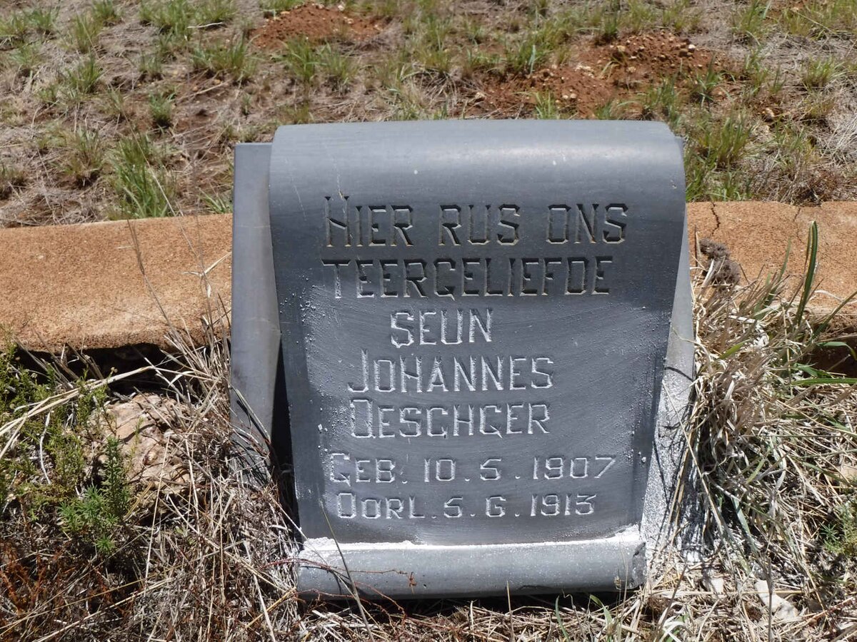 OESCHGER Johannes 1907-1913