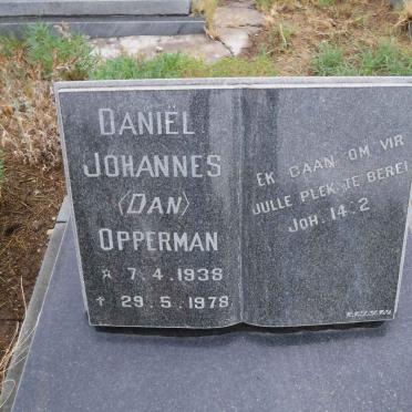 OPPERMAN Daniel Johannes 1938-1978