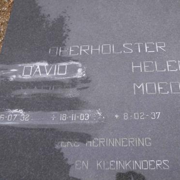 OBERHOLSTER David 1932-2003 &amp; Helena 1937- :: OBERHOLSTER Minette 1968-1993