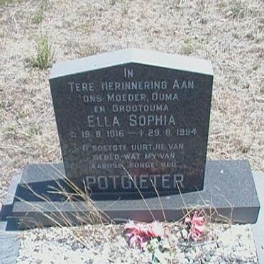 POTGIETER Ella Sophia 1916-1994