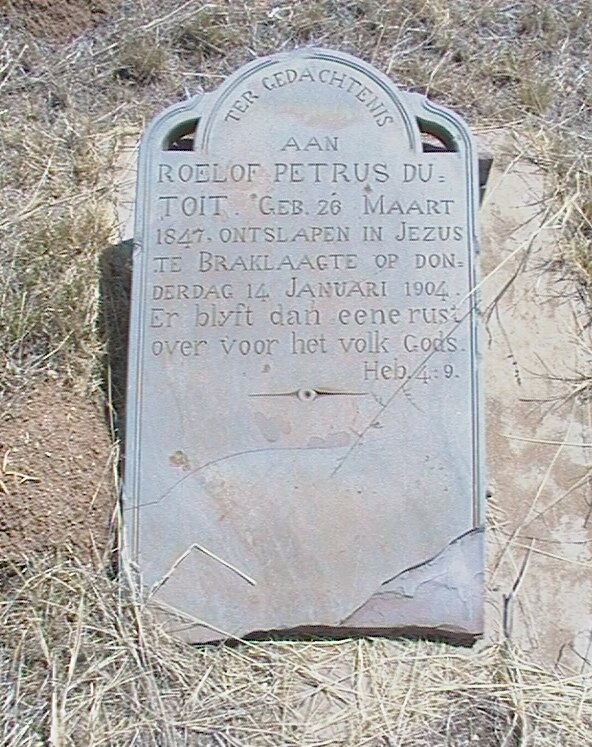 TOIT Roelof Petrus, du 1847-1904