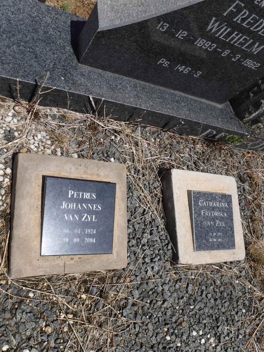 ZYL Petrus Johannes, van 1924-2004