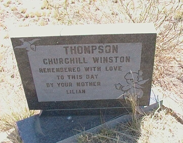 THOMPSON Churchill Winston