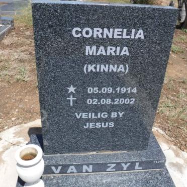 ZYL Cornelia Maria, van 1914-2002