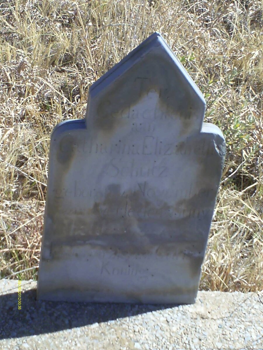 SCHUTZ Gertruida Elizabeth