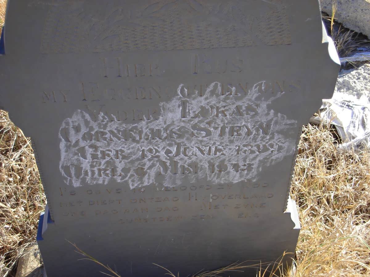 STEYN Lukas Cornelius 1899-1943