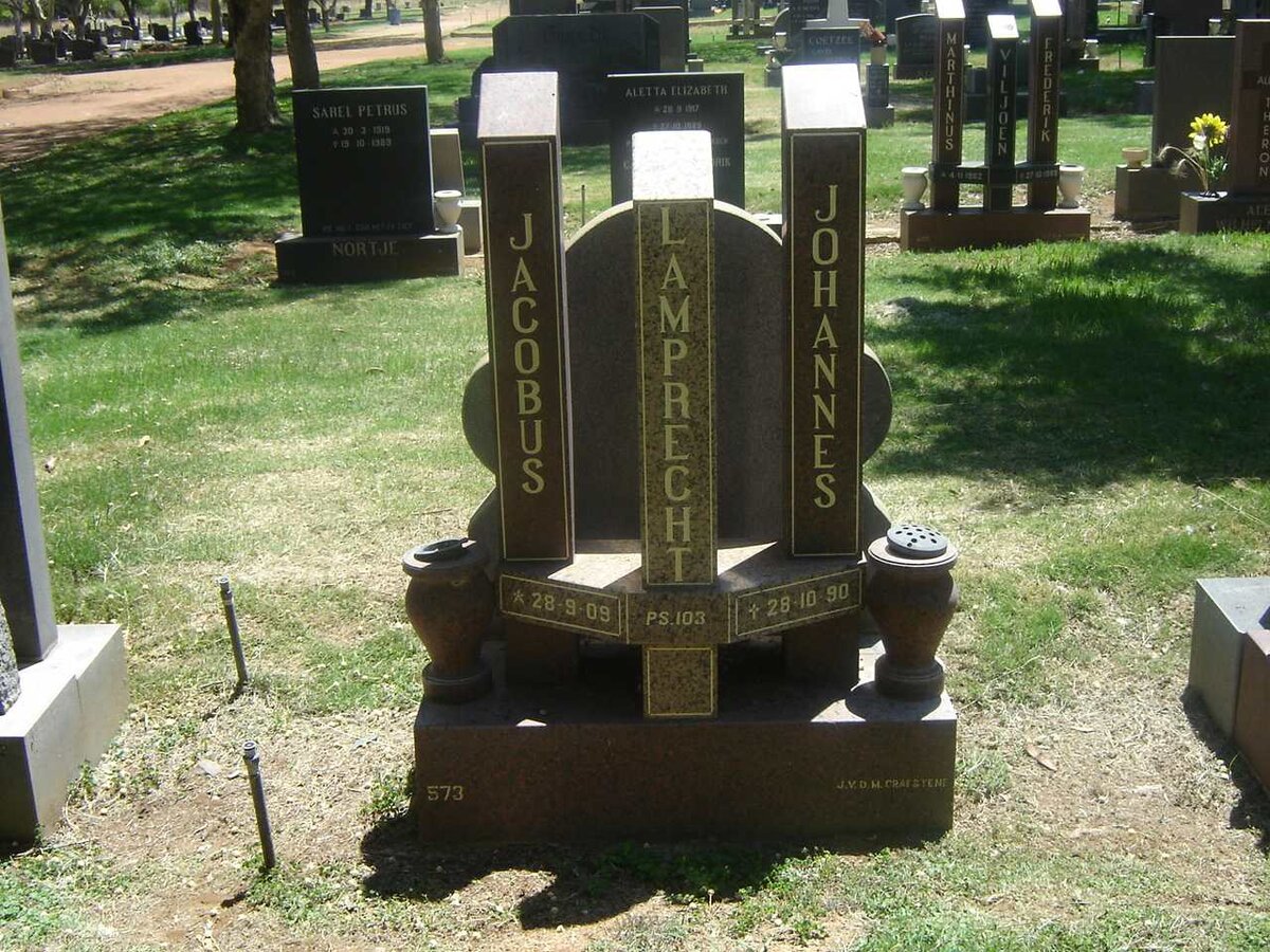 LAMPRECHT Jacobus Johannes 1909–1990