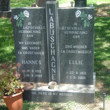 LABUSCHAGNE Hannes 1912-1995 &amp; Ellie 1916-2002