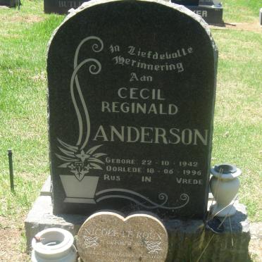 ANDERSON Cecil Reginald 1942-1996 :: LE ROUX Nicole -2001