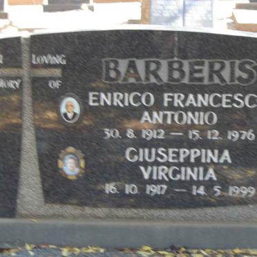 BARBERIS Enrico Francesco Antonio