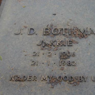 BOTHMA Jakkie D. 1906-1982