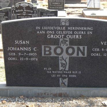 BOON Susan Johannis C