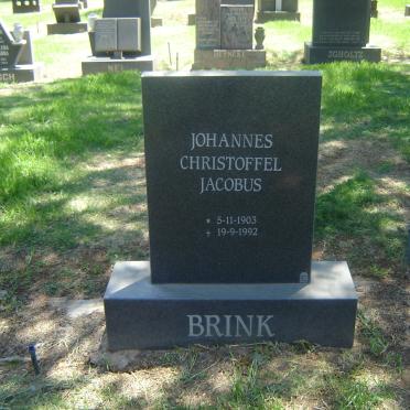 BRINK Johannes Christoffel Jacobus 1903-1992
