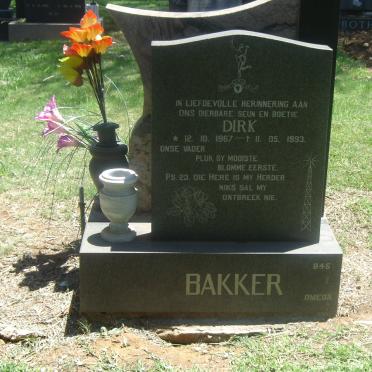 BAKKER Dirk 1967-1993