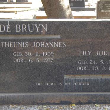 BRUYN Theunis Johannes DE