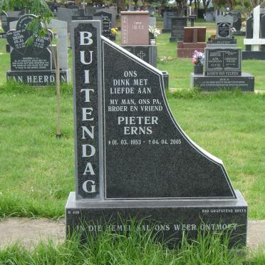 BUITENDAG Pieter Erns 1953-2005