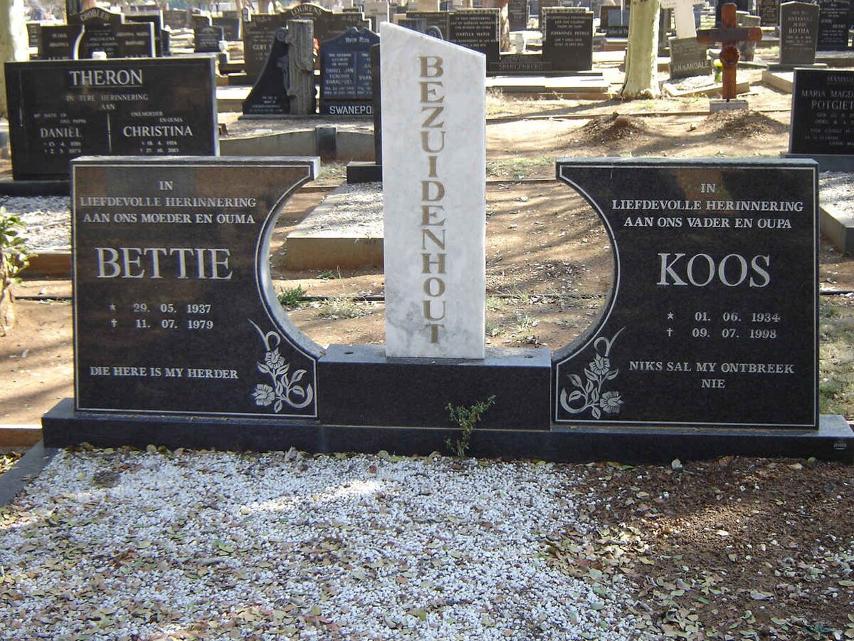 BEZUIDENHOUT Bettie