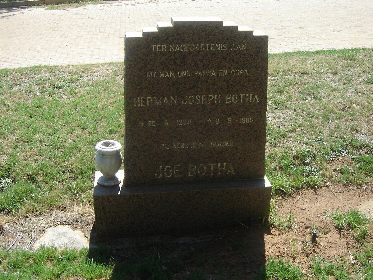 BOTHA Herman Joseph 1924-1985