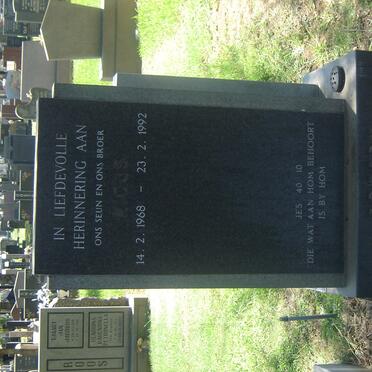 BREEDT Ricus 1968-1992