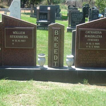 BREEDT Willem Sternberg 1927- &amp; Catharina Magdalena 1928-1996