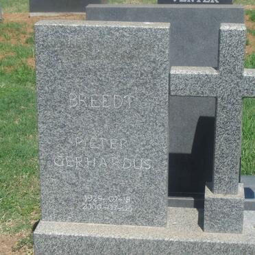 BREEDT Pieter Gerhardus 1929-2000