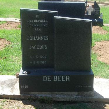 BEER Johannes Jacobus, de 1936-1999