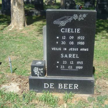 BEER Sarel, de 1915-1989 &amp; Cielie 1922-1988