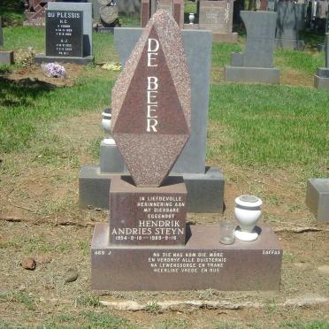 BEER Hendrik Andries Steyn, de 1954-1989