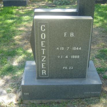 COETZER F.B. 1944-1988
