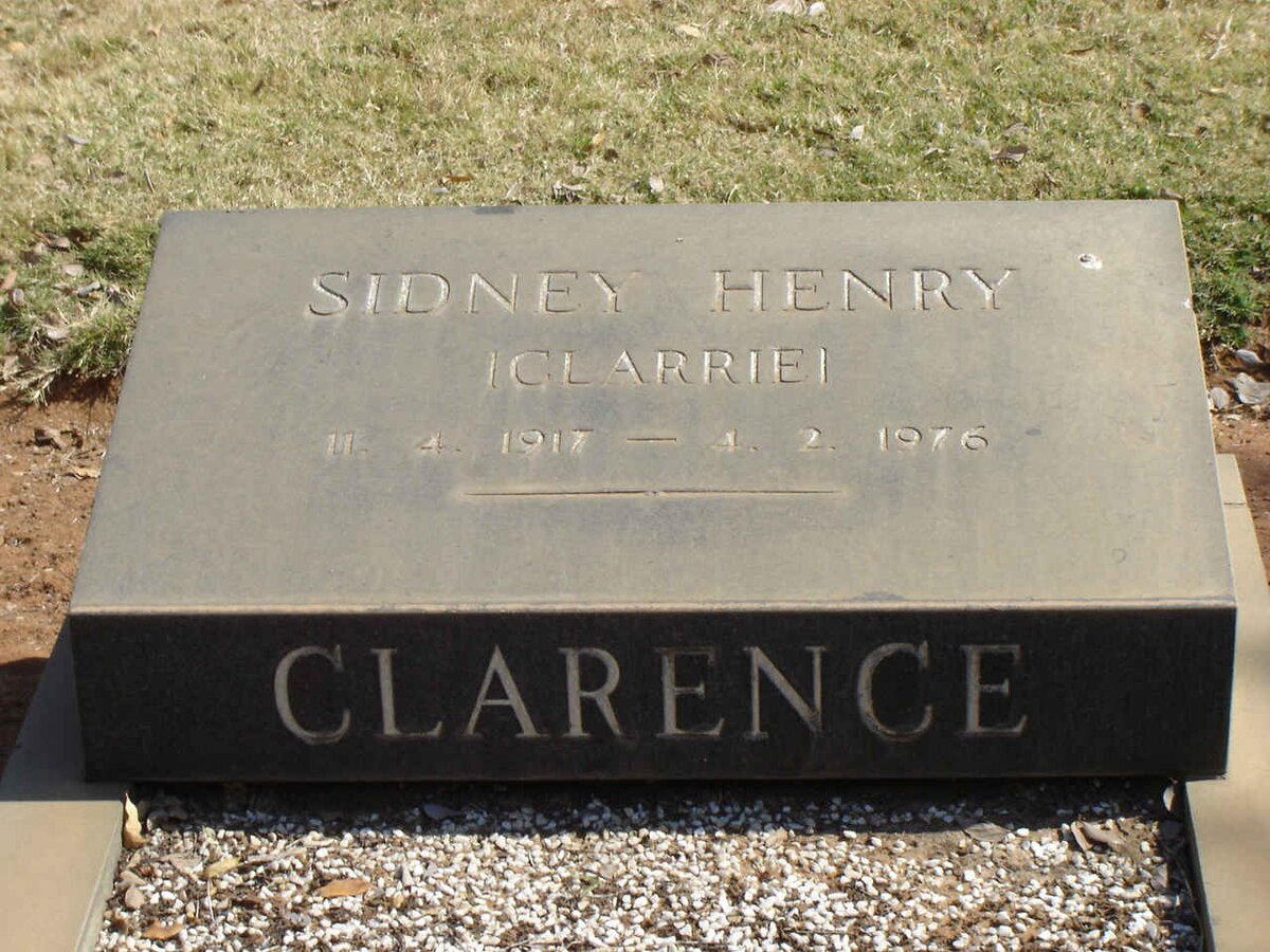 CLARENCE Sidney Henry