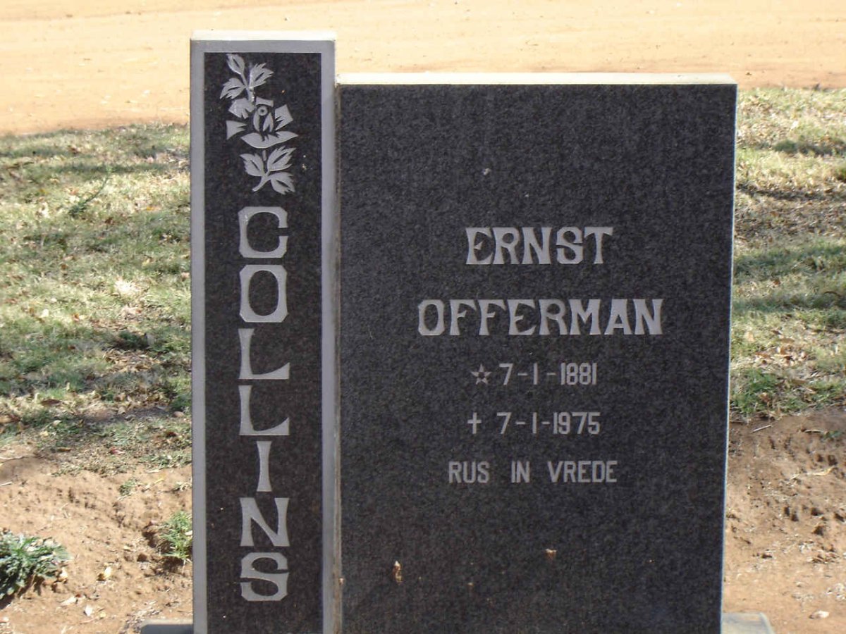COLLINS Ernst Offerman