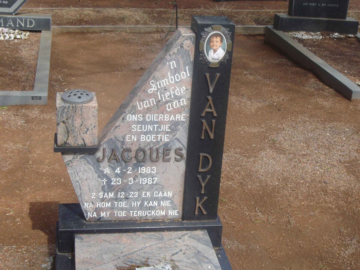 DYK Jacques, van 1983-1987