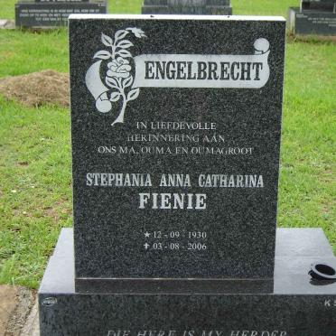 ENGELBRECHT Stephania Anna Catharina 1930-2006