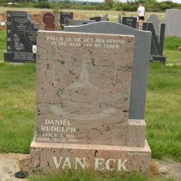 ECK Daniel Rudolph., van 1931-2004