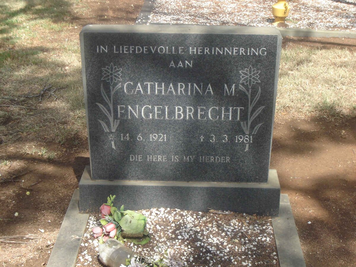 ENGELBRECHT Catharina M.