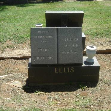 ELLIS Evert Philippus 1921-1989