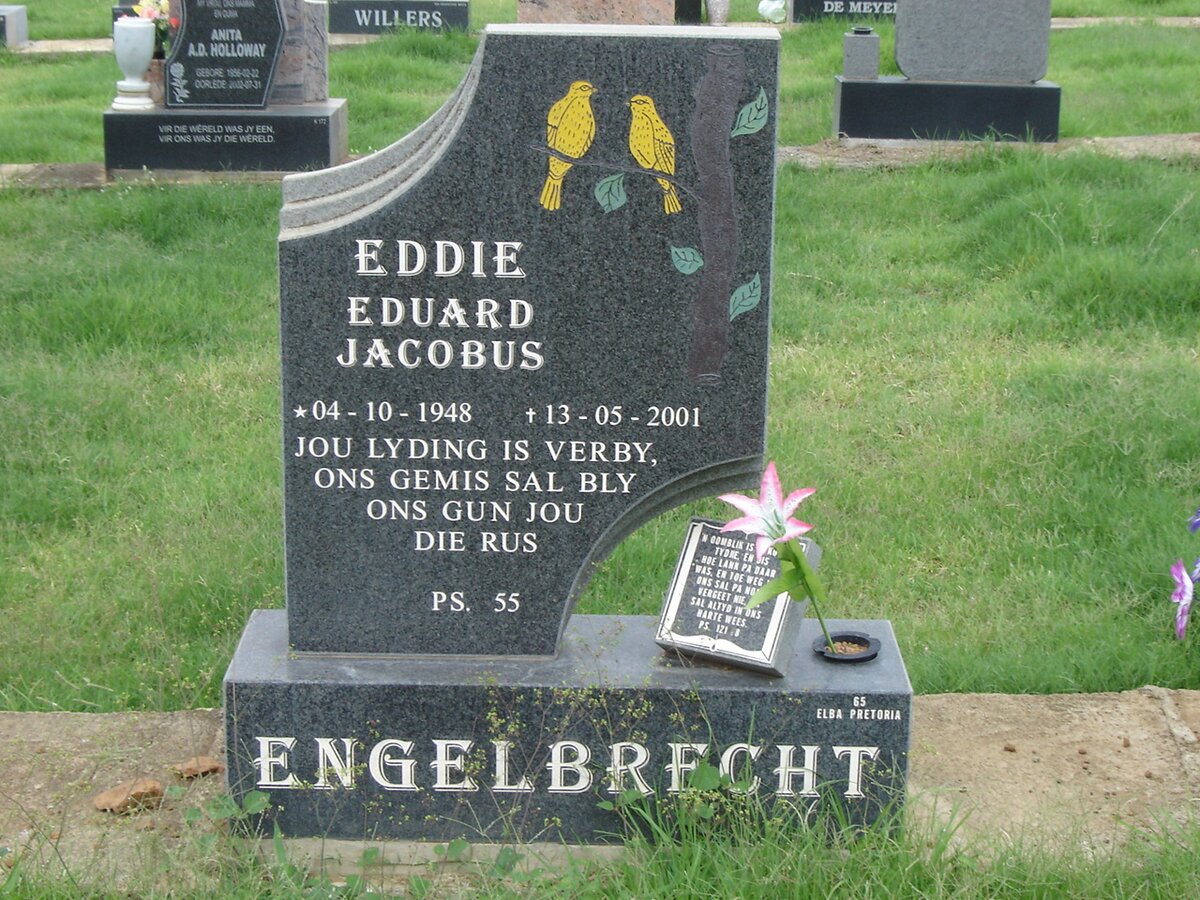 ENGELBRECHT Eduard Jacobus 1948-2001