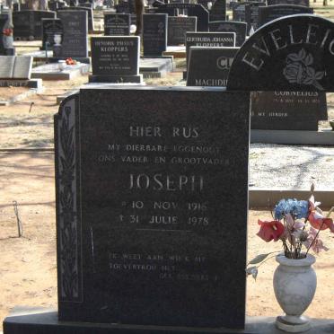 EVELEIGH Joseph 1916-1978