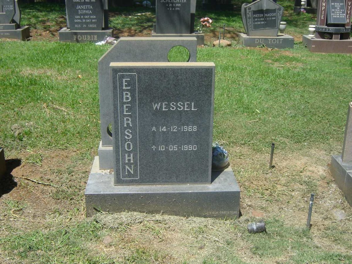 EBERSÖHN Wessel 1968-1990