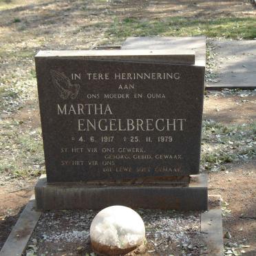 ENGELBRECHT Martha.