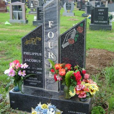 FOURIE Philippus Jacobus 1939-2008