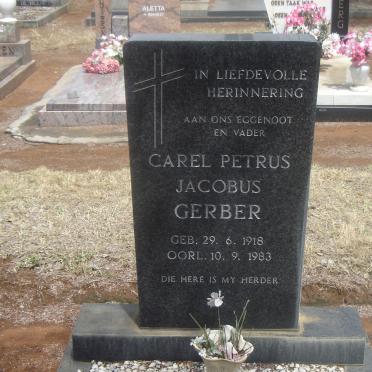 GERBER Carel Petrus Jacobus 1918-1983