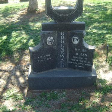 GROENEWALD Johan 1963-1987