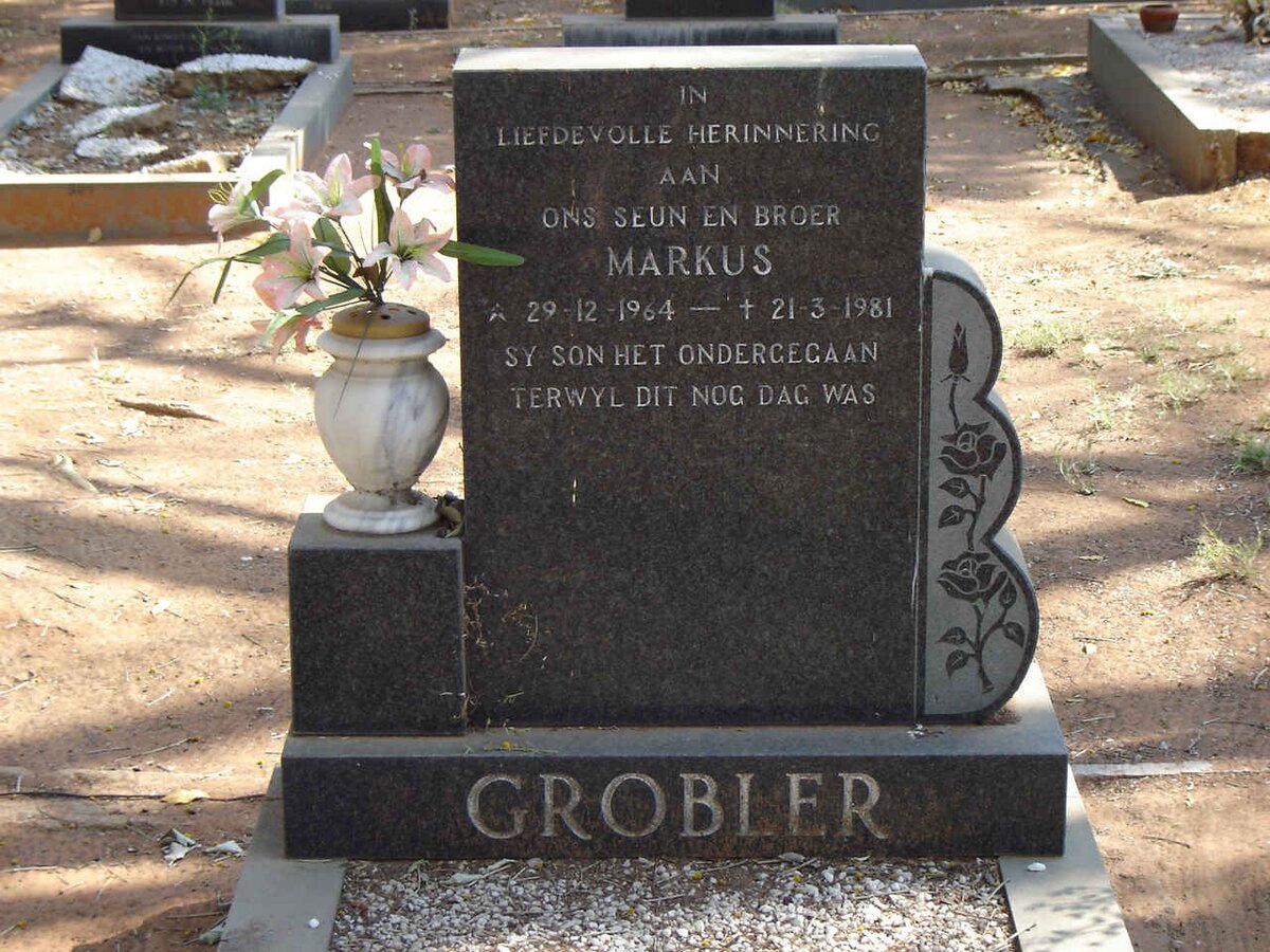 GROBLER Markus 1964-1981