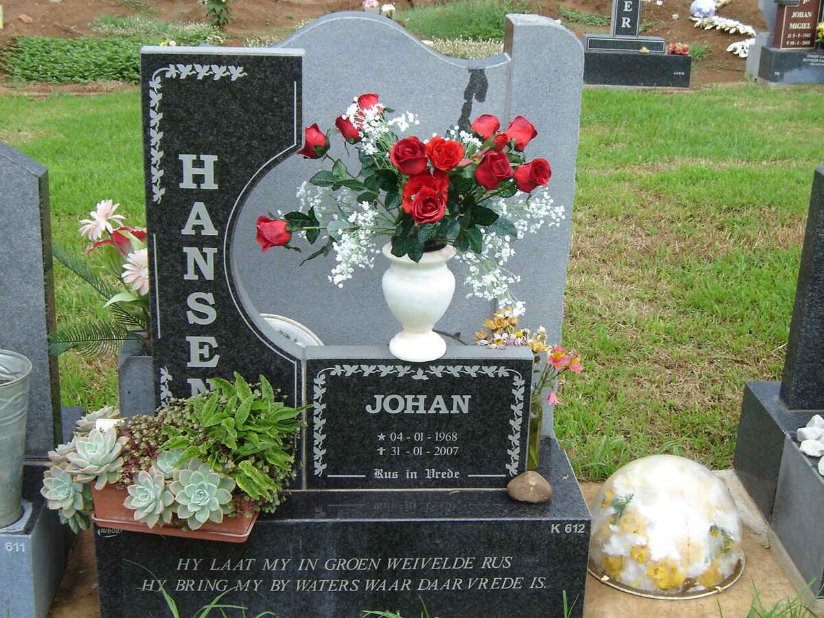 HANSEN Johan 1968-2007