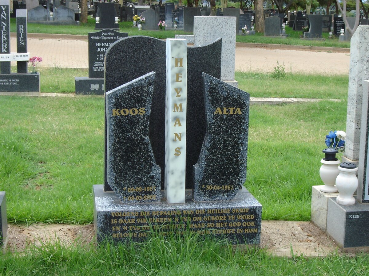 HEYMANS Koos 1957-2002 &amp; Alta 1957-