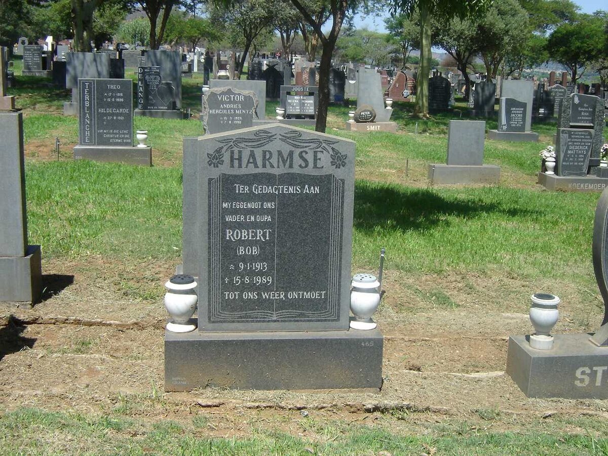 HARMSE Robert 1913-1989