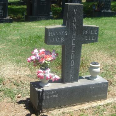 HEERDEN J.C.B., van 1917-1996 &amp; C.I.E. 1928-