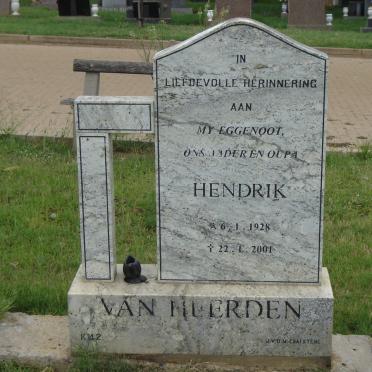 HEERDEN Hendrik, van 1928-2001